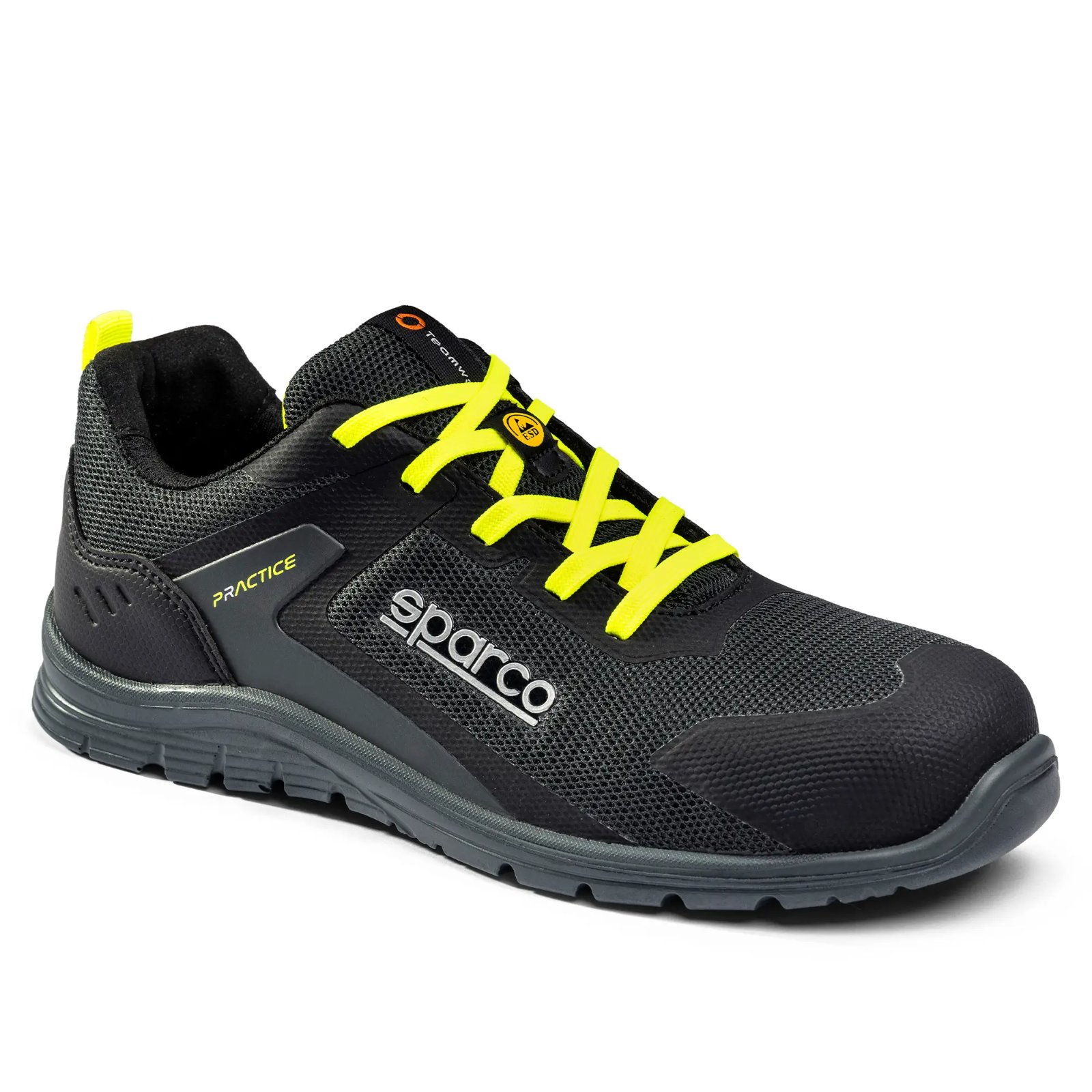 Sparco Btb0047b0e S.s1ps Pract. Josef Schuhe Schwarz Gelb 44