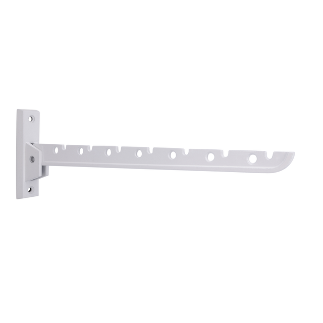 Siro Klapphaken Kleiderlüfter 1141 Metall Weiß Länge 330 mm