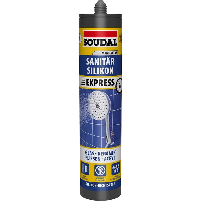 Soudal Sanitär Express Silikon Transparent 300 ml