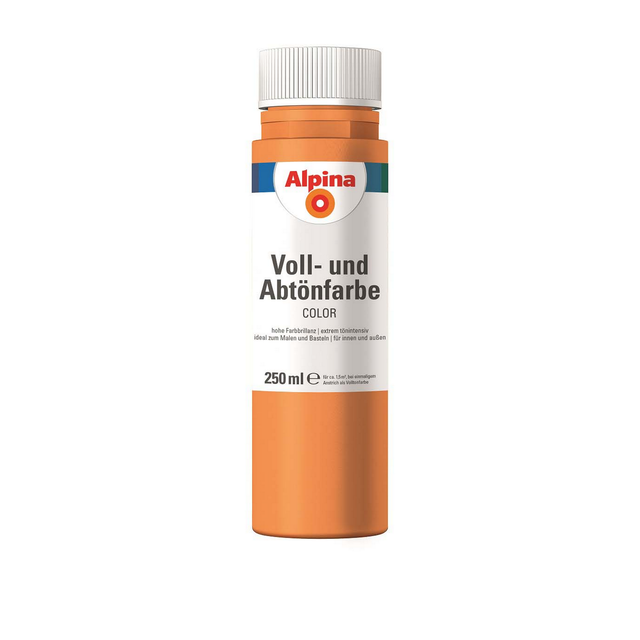 Alpina Color Fresh Orange seidenmatt 250 ml