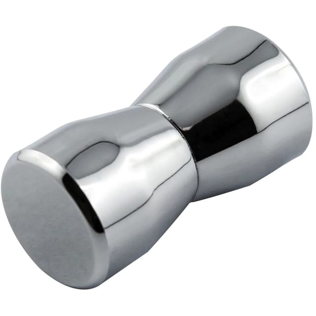 Schulte Knopfgriff Kunststoff Chrom für Alexa Style und Sunny