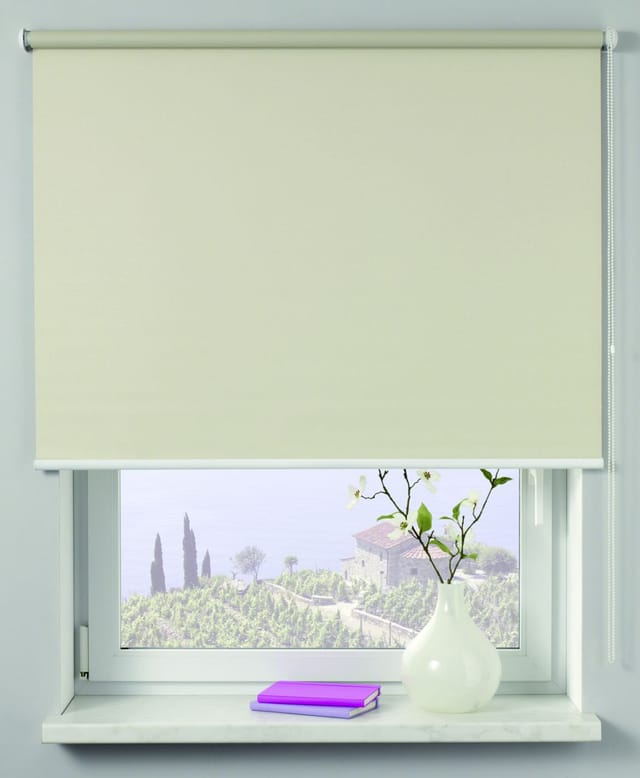 Gardinia Seitenzug-Rollo Uni Trend 102 cm x 180 cm Champagner