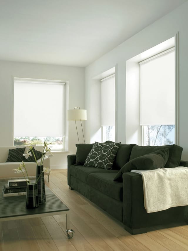 Gardinia Seitenzug-Rollo Uni Trend 102 cm x 180 cm Weiß