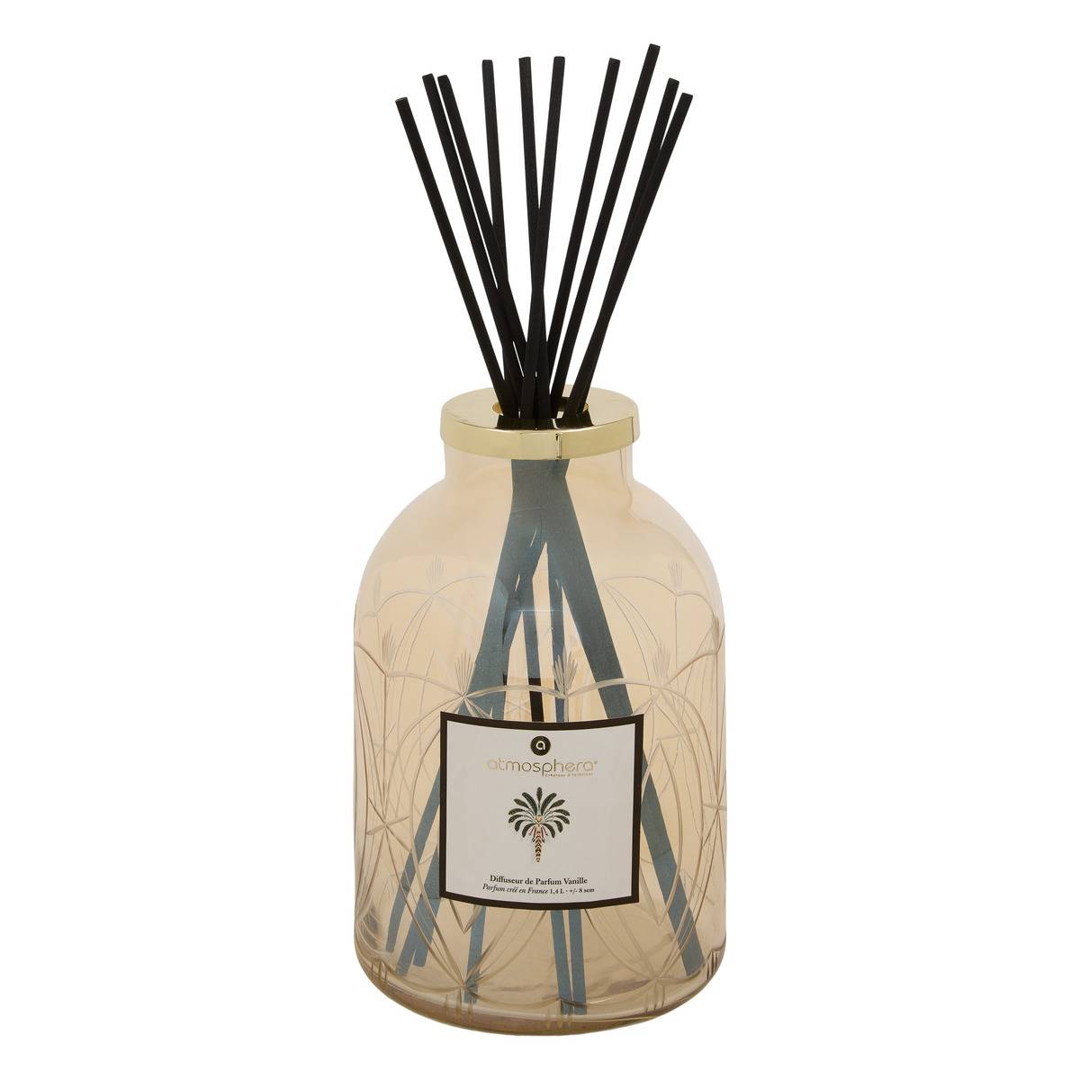 Palmer-duftdiffusor 1400 Ml, Vanille-duft - Atmosphera Créateur D'Intérieur