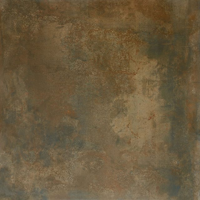 Bodenfliese Feinsteinzeug Kupfer 60 cm x 60 cm
