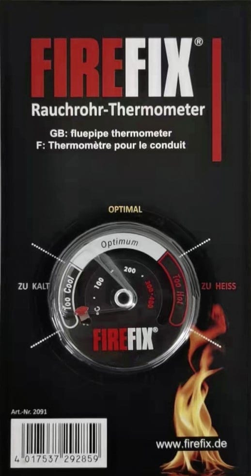 Firefix Rauchrohr-Thermometer
