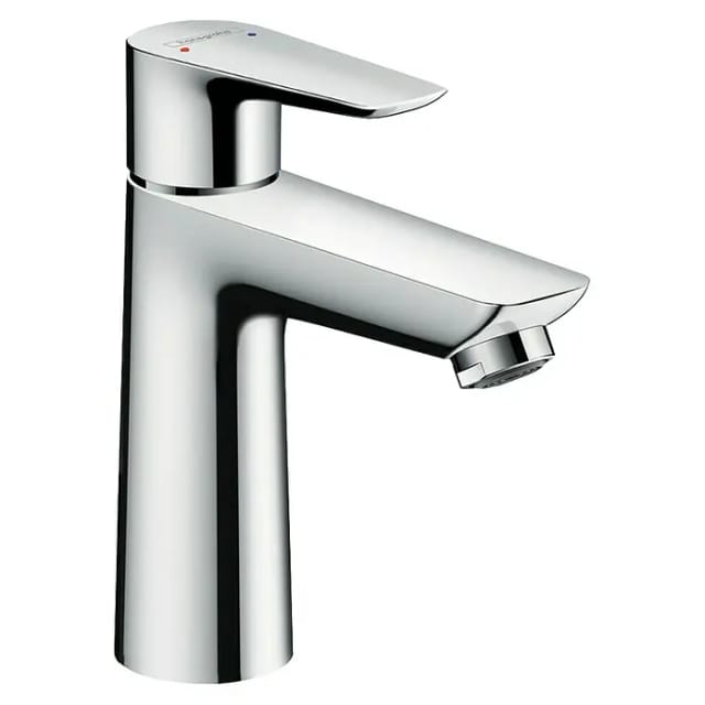 Hansgrohe Einhebel-Waschbeckenarmatur Talis E 110mm mit Zugstangen-Ablaufgarnit.