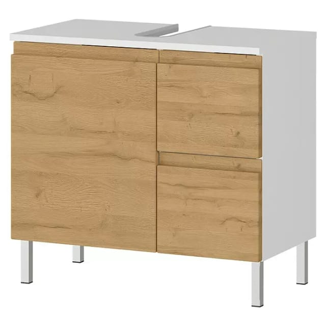 Germania Waschbeckenunterschrank GW-TORRANCE Weiß 60 cm