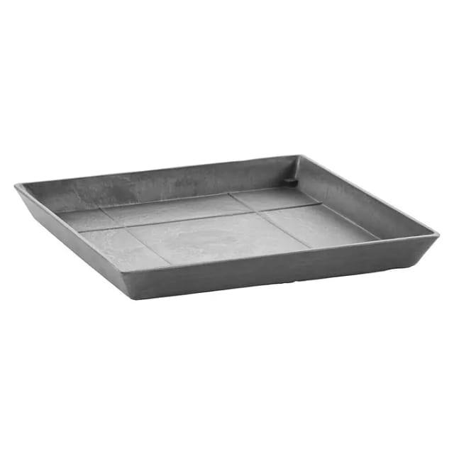 Ecopots Untersetzer Rotterdam Grau 28 x 28 cm