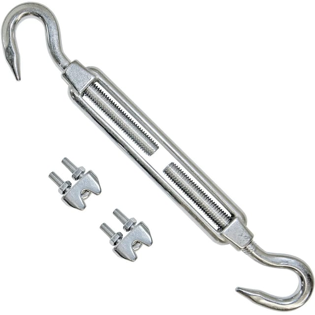 Beetex Seilspann-Sonnensegel-Set