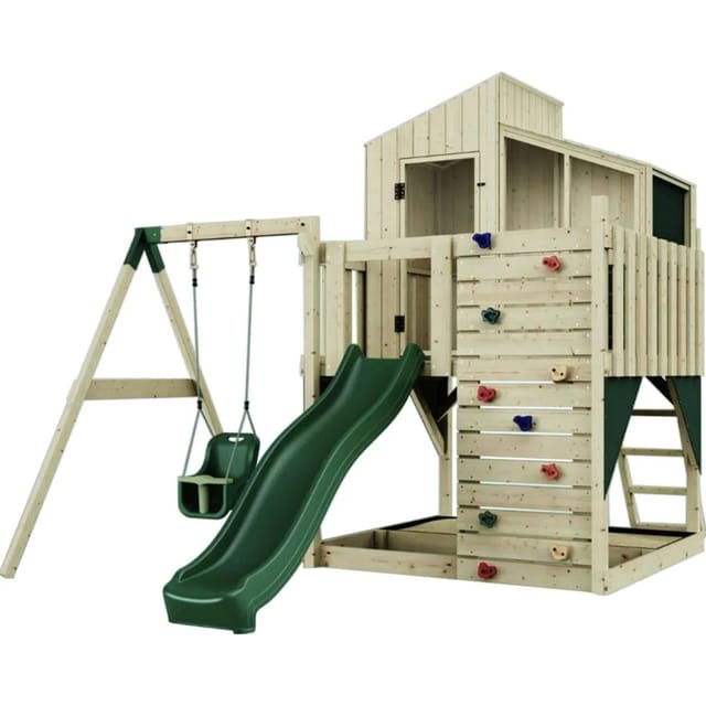 Babyschaukel Smaragdgrün