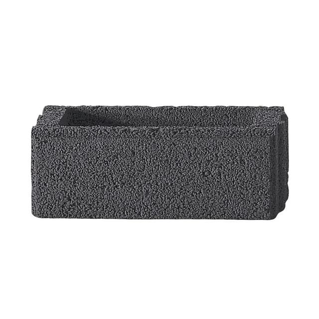 Kann Gartenmauer Normalstein Anthrazit 50 cm x 20 cm x 25 cm