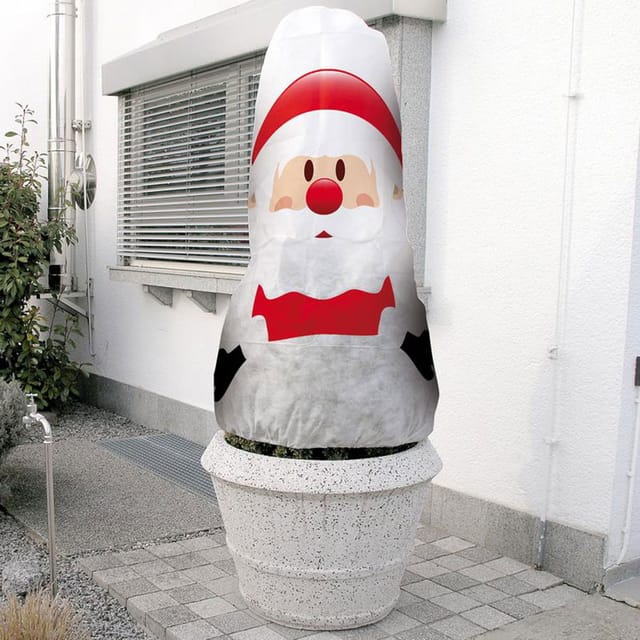 Winterschutz Vlieshaube Nikolaus 130 cm x 160 cm