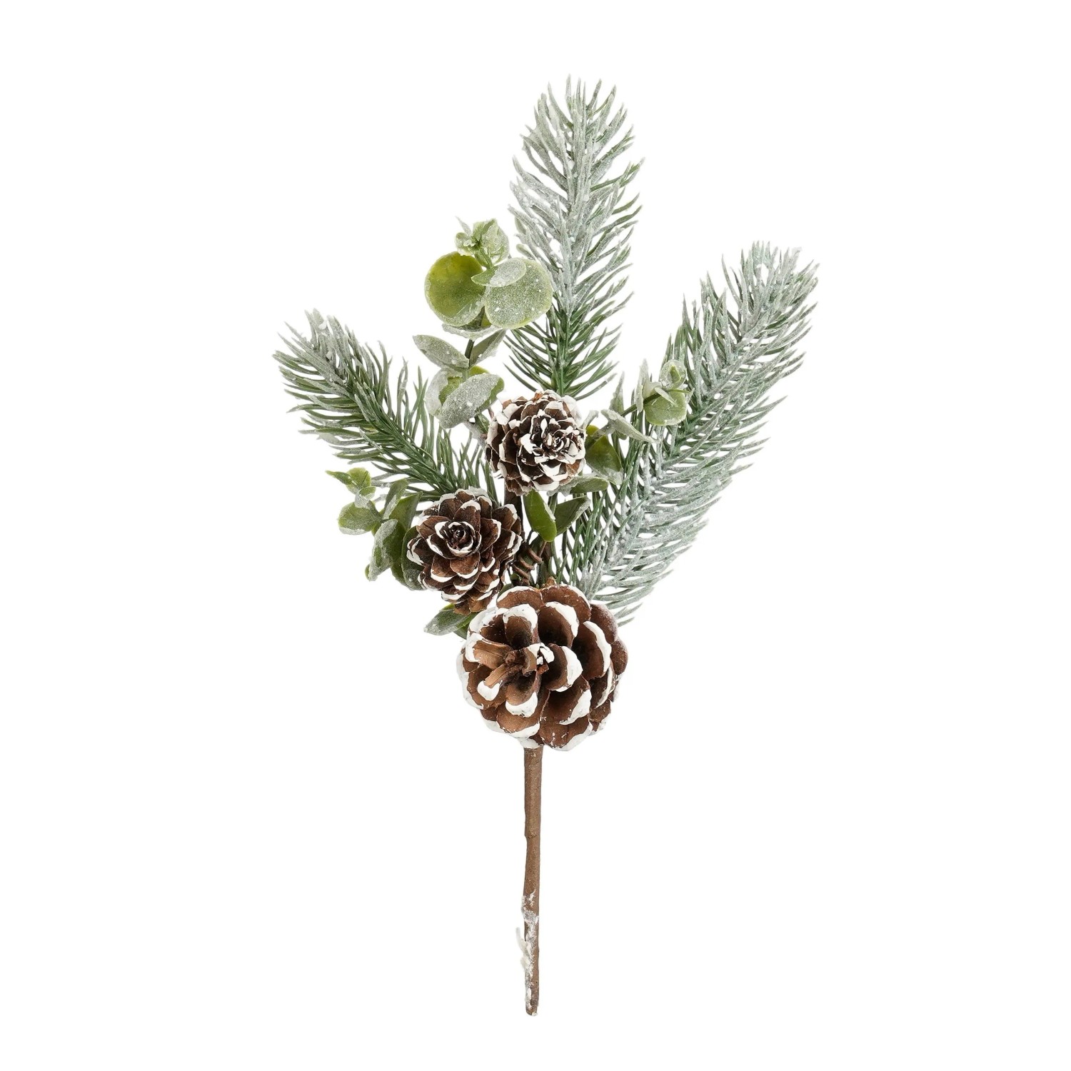 Mica Decorations Stecker Kieferzapfen Grün 25 cm