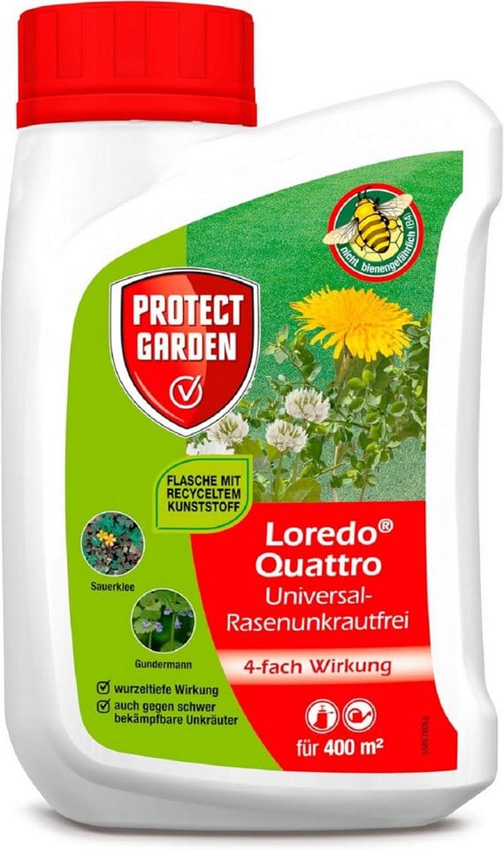 Protect Garden Loredo Quattro Universal-Rasenunkrautfrei 400 ml