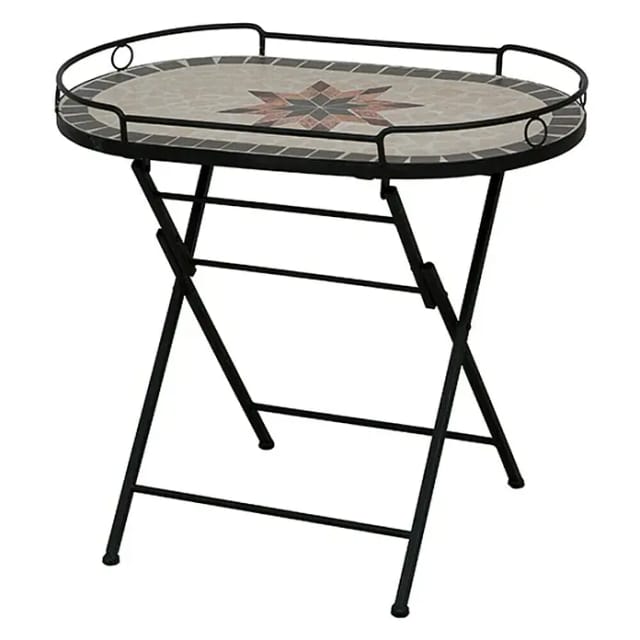 Siena Garden Klapptisch Rechteckig 41 cm x 68 cm
