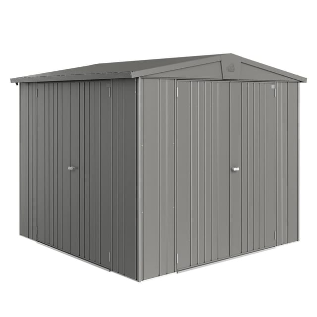 Biohort Zusatztür für Gerätehaus Europa 172 x 148 cm Quarzgrau-Metallic