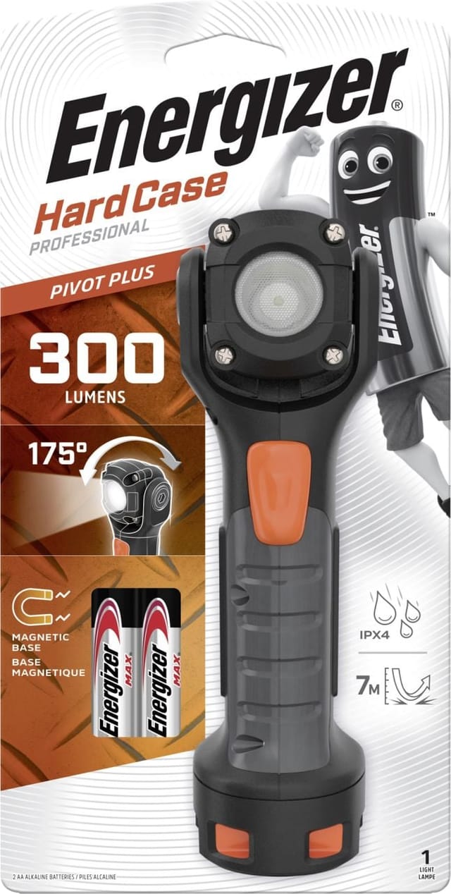 Energizer Arbeitslampe Hardcase Pivot 2xAA inkl.