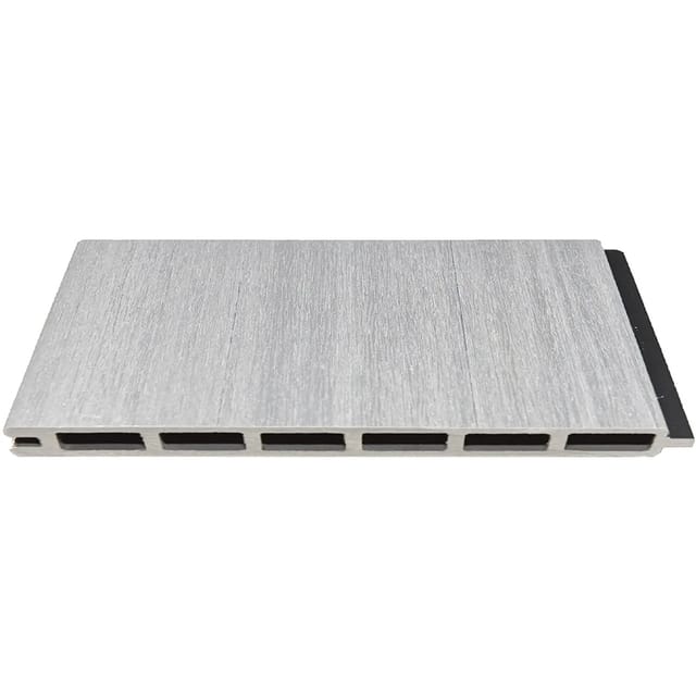 T&J Elze-Serie WPC-Steckzaunsystem Beige 20 x 300 x 1790 mm
