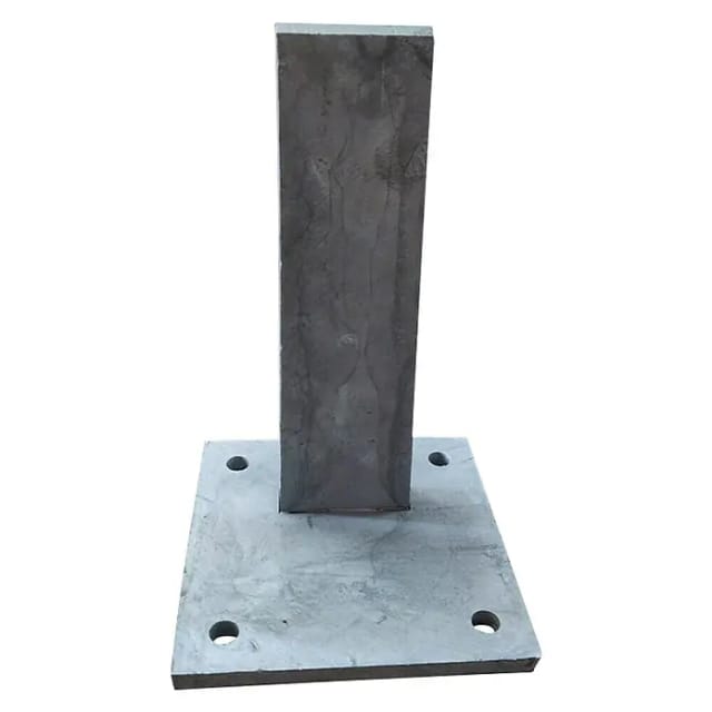 T&J Ecosteck-Pfostenträger Stahl feuerverzinkt 150 x 150 x 230 mm