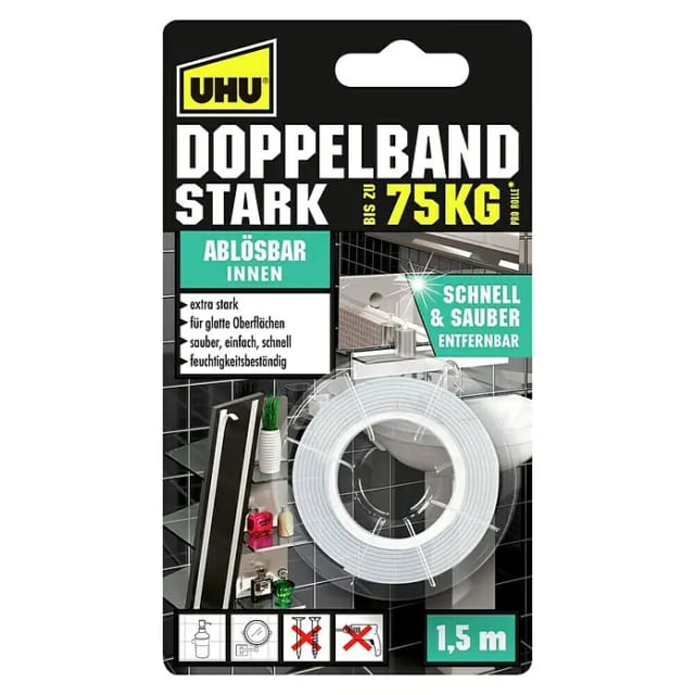UHU Doppelband Stark - Ablösbar