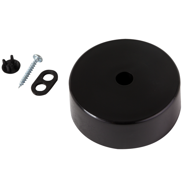 Verteilerbaldachin Ø 66 mm Schwarz