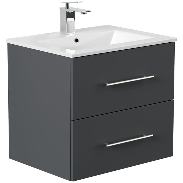 Posseik Badmöbel Homeline 60 Grafit
