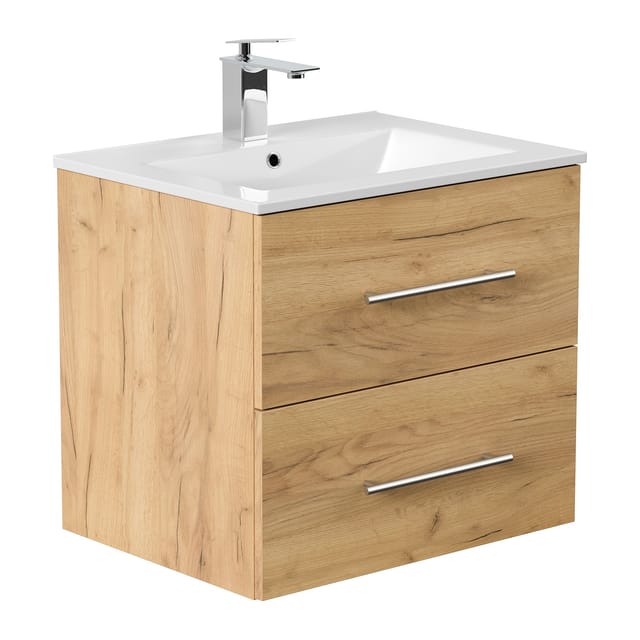 Posseik Badmöbel Homeline 60 Eiche Gold
