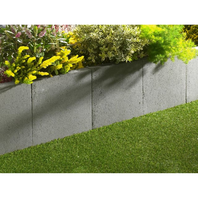 Kann Winkelstein Grau H 80 cm x B 40 cm x T 40 cm