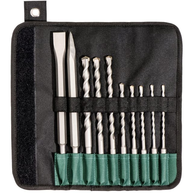 Metabo SDS-plus SP Bohrer- und Meißelsatz Classic 10-teilig