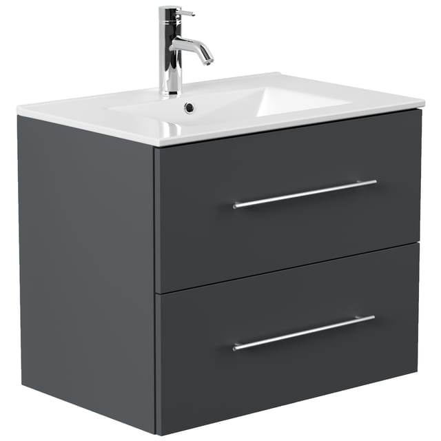 Posseik Badmöbel Homeline 70 Grafit