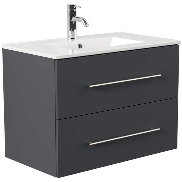 Posseik Badmöbel Homeline 80 Grafit