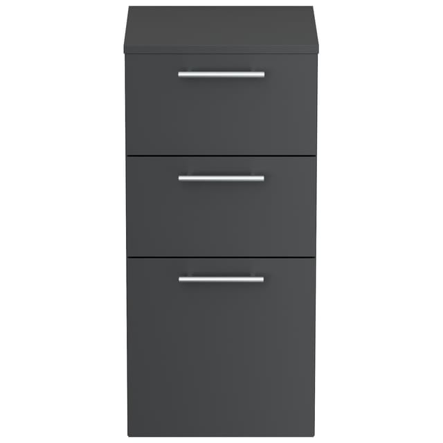 Posseik Midischrank 75 cm Grafit