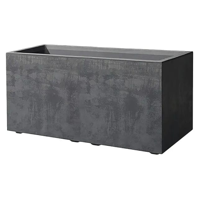 Deroma Pflanzkasten Millennium 79 cm x 39 cm x 39 cm Anthrazit