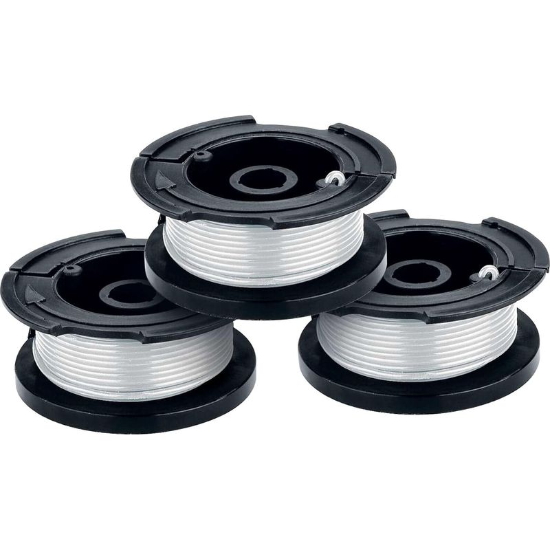 Nylon-trimmerfadenspule Für Black+decker Af-100-3zp Kompatiblen Trimmer – 3er-pack