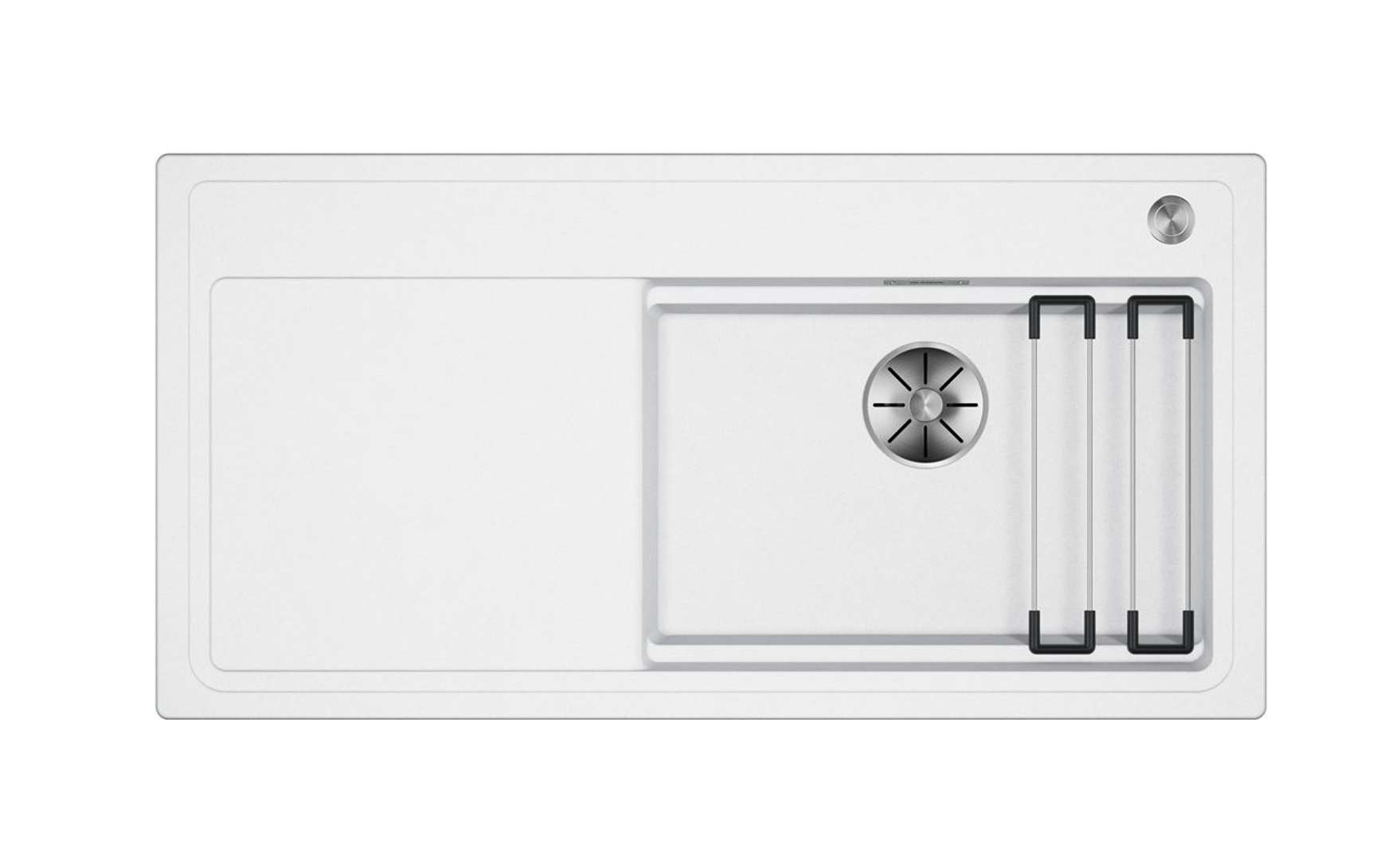 Blanco Etagon Xl 6 S - Silgranit-spüle, 100x51 Cm, Mit Auszügen, Infino, Weiß 528096