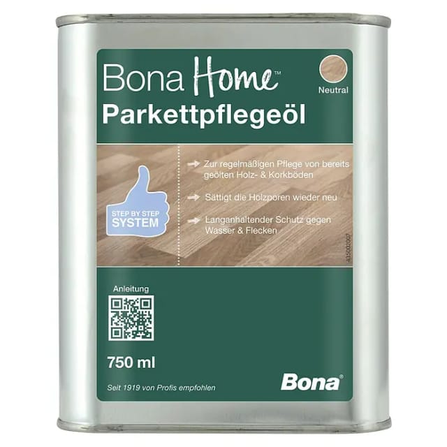 Bona Parkettpflegeöl Neutral 750 ml