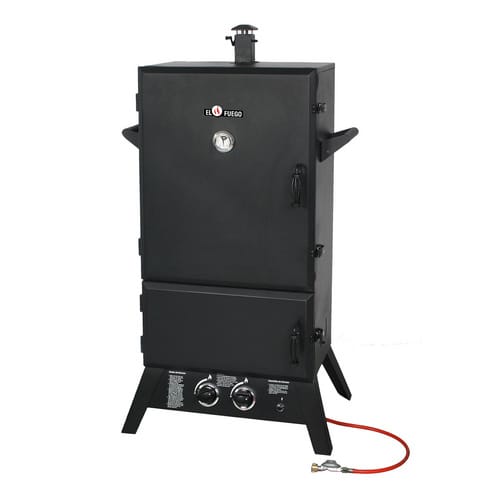 El Fuego Gas-Smoker Portland XXL 2 Brenner Schwarz