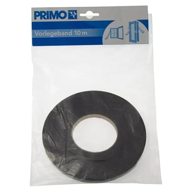 Vorlegeband 9 x 2 mm Länge 10 m Schwarz