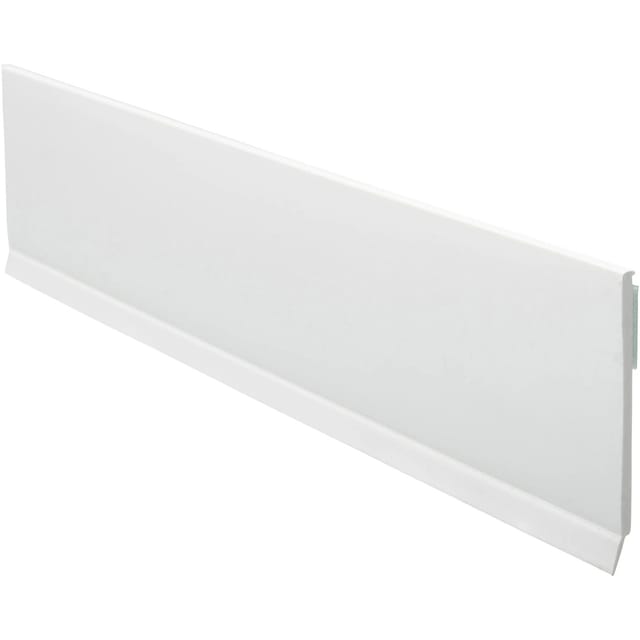 Flachleiste mit Lippe selbstklebend 50 x 2,5 mm Nutzlänge 147,5 cm Weiß