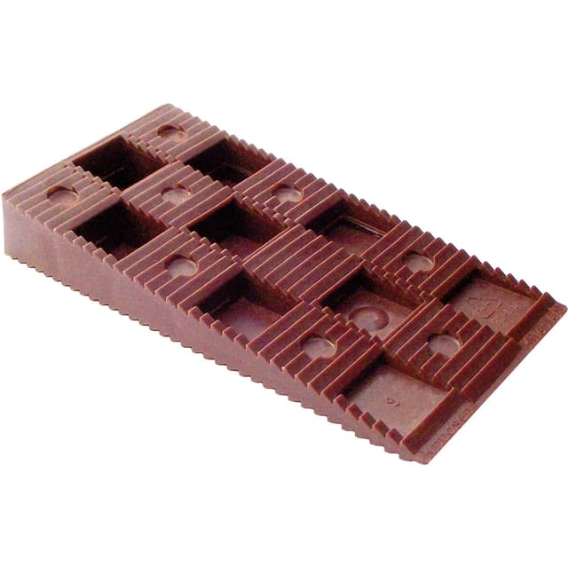 16 Keile pro Hänger 90 x 45 x 15 mm Braun