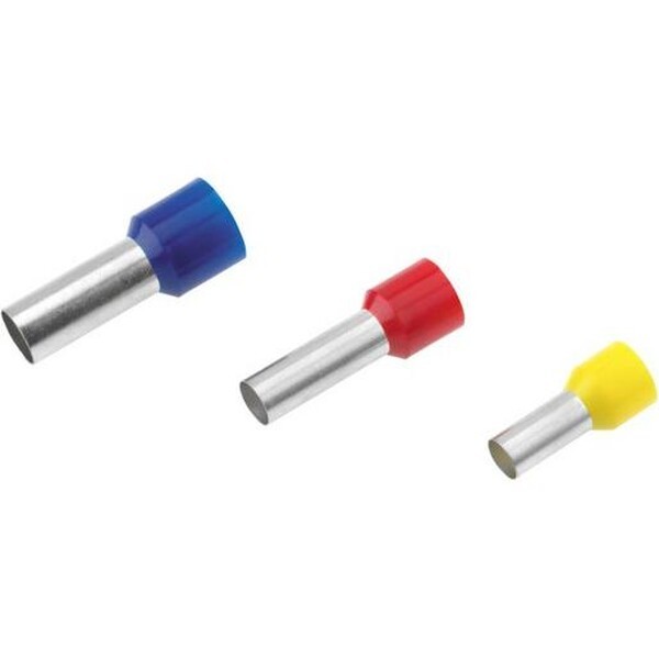 Multipack Cimco Aderendh.iso. 2,5mm² X 8mm Bl (187016) - 100 Stück
