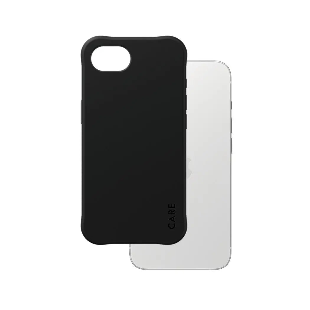 [neuwertig] B-ware Case Hülle Mag Safe Schwarz I Phone 16e Fashionable Samba Handyhülle Schutzhülle