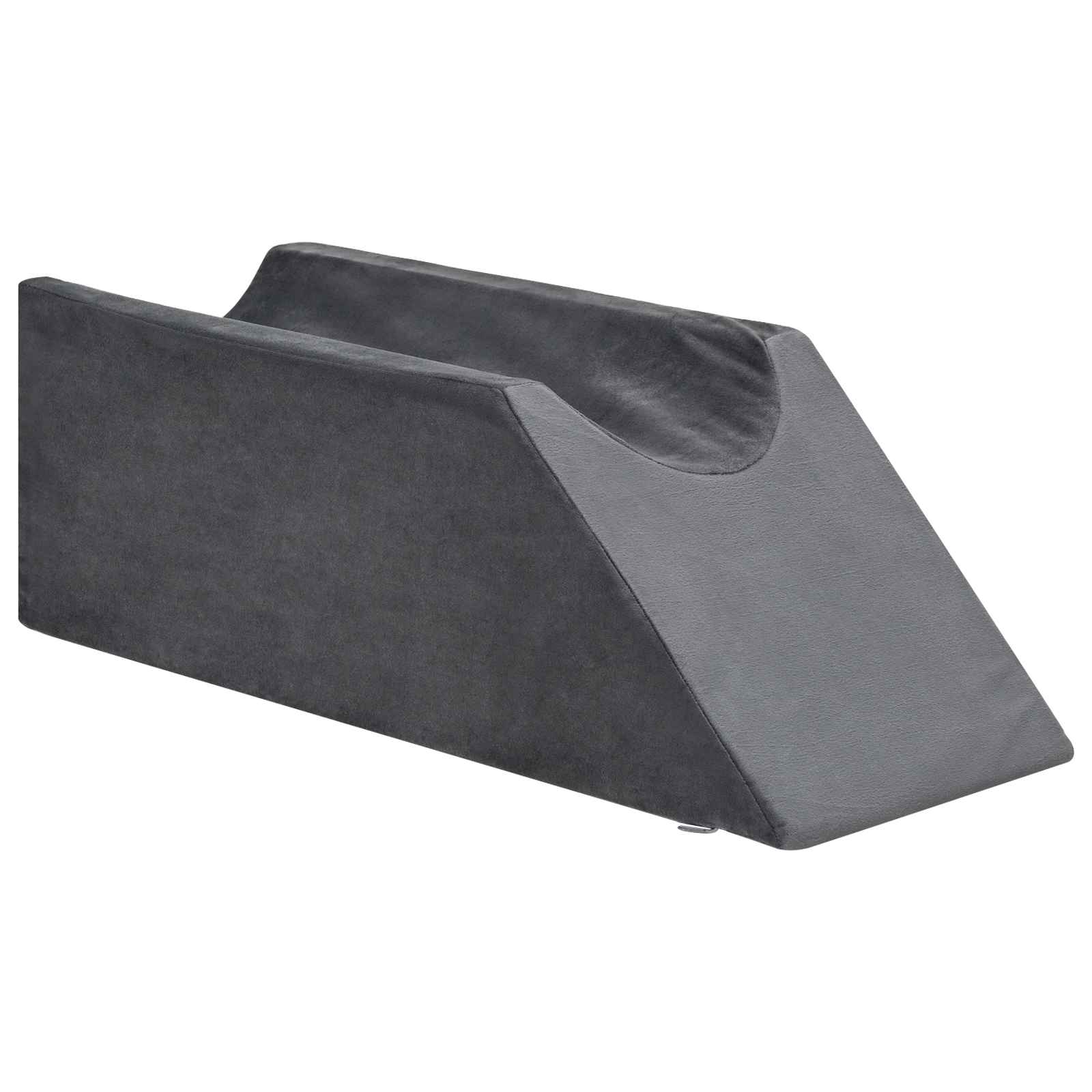 Beinkissen Uni Grau 68 X 25 X 21,5 Cm Pu-schaum Vidaxl