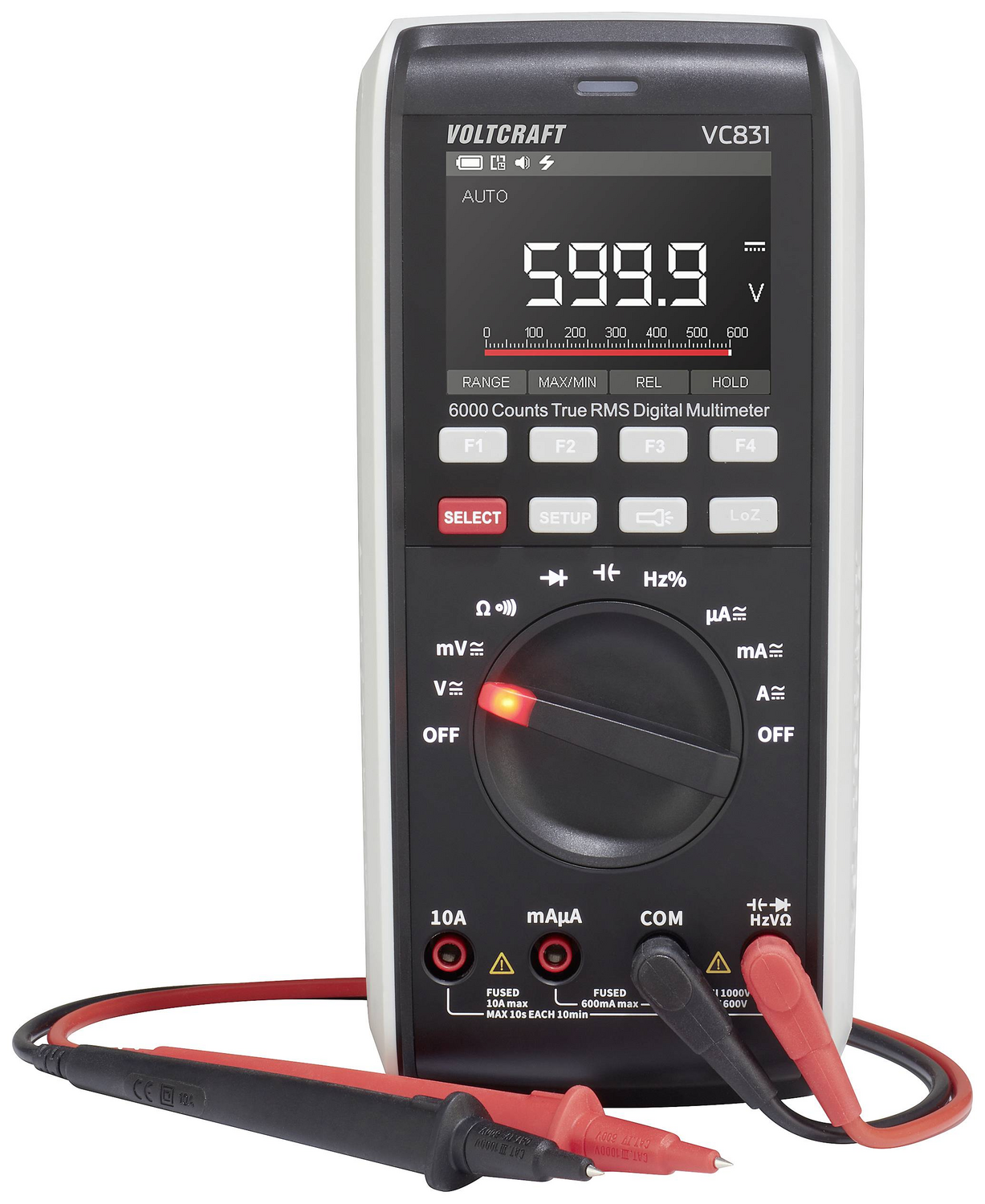 [gebraucht] B-ware Voltcraft Vc831 Hand Multimeter Digital Multimeter Messgerät Strom Spannung 136