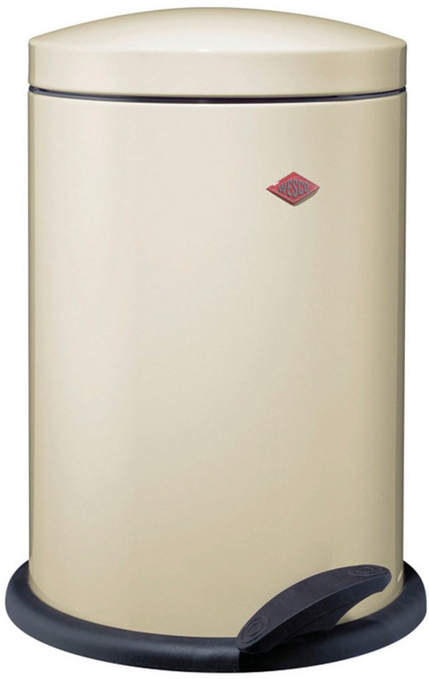 Wesco Alpha Mülleimer Beige 13 Liter Mit Fußpedal Bild 4
