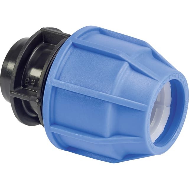 LUX-TOOLS Verbindungsstück für Schlauchanschluss Ø 32 mm x 24,1 mm (Rp 3/4 Zoll)