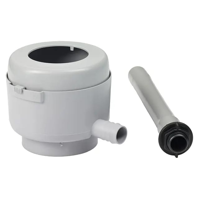 Garantia Fallrohrfilter Füllautomat Grau