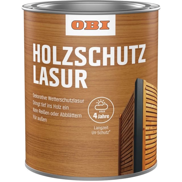 OBI Holzschutz-Lasur Birke 750 ml