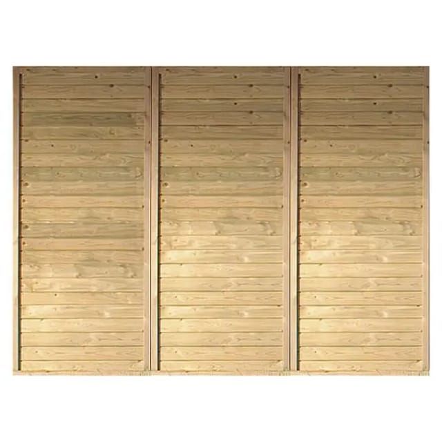 Karibu Rückwand für Einzelcarport Kesseldruckimprägniert FSC®